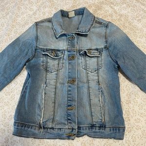 Zara girl blue Jean jacket